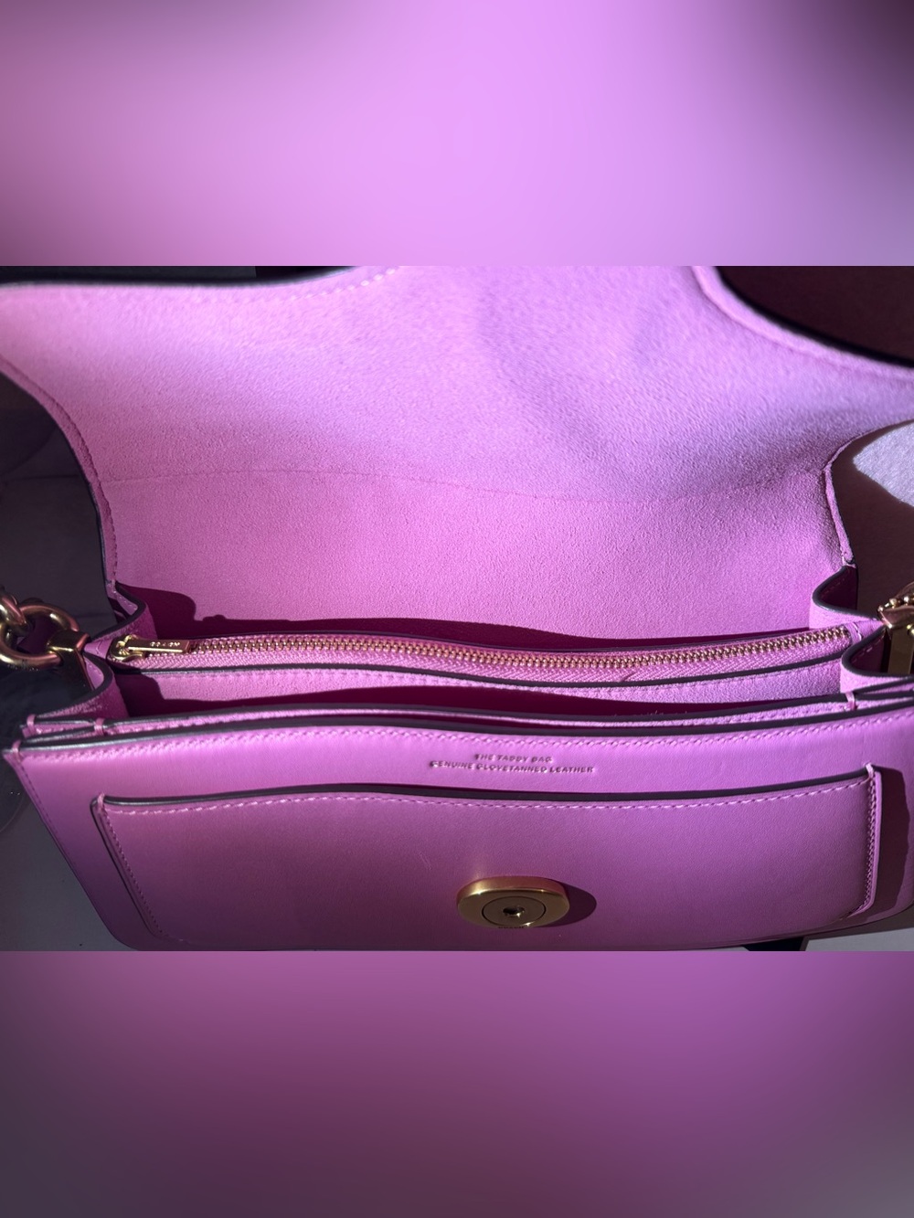 Coach Twisted Tabby Pink Bag - Picture 9 of 10
